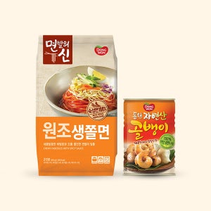 동원 자연산골뱅이 300gx4개+면발의신 생쫄면 385g(2인분)