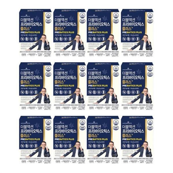 메이준뉴트리 더블액션 프리바이오틱스 플러스 5g 30포 12개 /sj