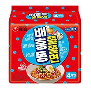 농심 농심 배홍동 쫄쫄면 129g 12개