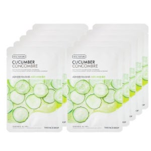 더페이스샵 갈아만든 오이 마스크시트, 1개입, 10개