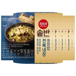 햇반 솥반 전복 내장 영양밥 200g 8입