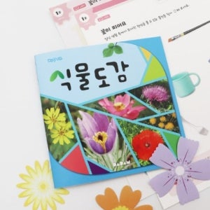 식물도감 책 모세관 현상 과학 실험 키트 유아동 어린이과학