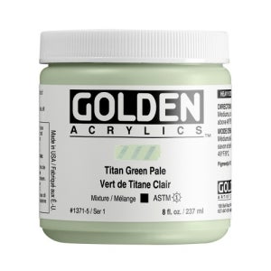 골든 헤비바디 아크릴물 237ml 1371_TitanGreenPale