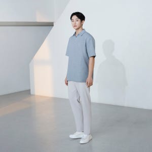 [마인드브릿지] [쿨]정해인 테이퍼드쿨맥스밴딩슬랙스 MWPT3103