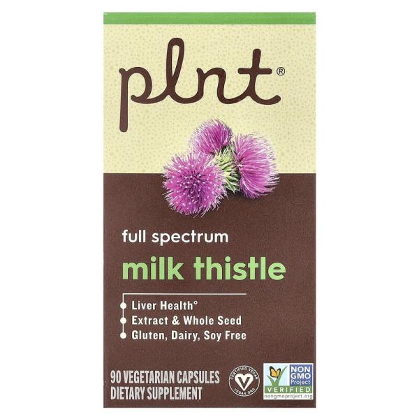 Plnt <b>Milk Thistle</b> 90 Vegetarian Capsules  Plnt <b>Milk Thistle</b> 90 Vegetaria  1개  90정