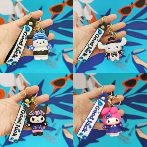 [보라빛밤] 캐릭터 할로윈 느낌 핑꾸 손바닥 캐릭터 피규어 키링 가방키링 피규어키링