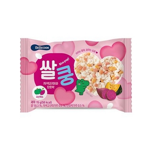 쌀쿵 자색고구마와 단호박 제품 이미지