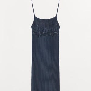 자라 글리터 링클 니트 미니 원피스 1223/554 MIDNIGHT BLUE