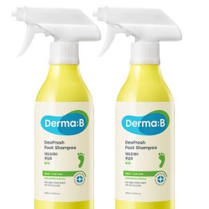 더마비 데오프레쉬 풋 샴푸_쿨라임 400ml 1+1+튜브견본1개(랜덤)_DER-486-1
