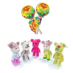 [키밍] 미니메가 츄파춥스+포포베 14cm 랜덤 선물세트 츄파춥 (WFGJF6Y)