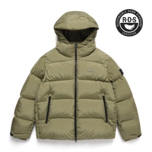 내셔널지오그래픽 N244UDW250 오베론 후디 구스 다운 점퍼 GREEN OLIVE