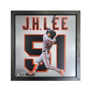 MLB 샌프란시스코 자이언츠 이정후 데뷔 임팩트 져지 액자