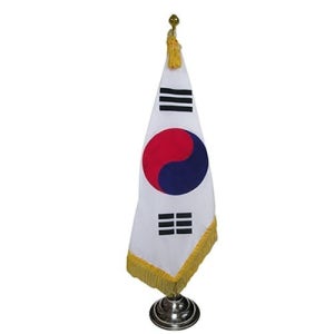 정기자수태극기원형받침세트(부속품,가방포함) 135cm*90cm