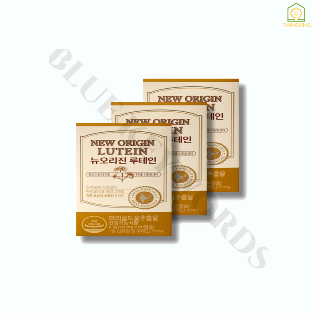 뉴오리진 정품 뉴오리진 루테인 100mg x 60캡슐 x 3BOX 6개월분