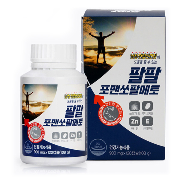 팔팔포맨 쏘팔메토 전립선 120일분  1개  120정