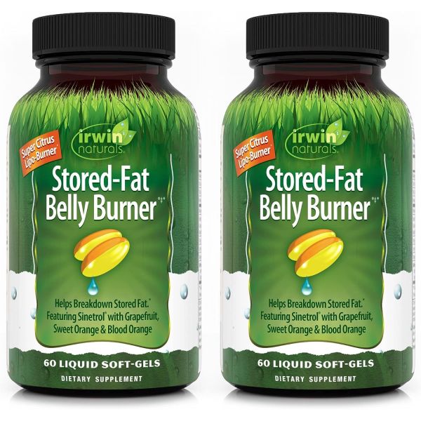 Irwin Naturals Stored-Fat Belly Burner with <b>Sinetrol</b> Grapefruit Sweet Orange &amp; Blood Orange - Brea