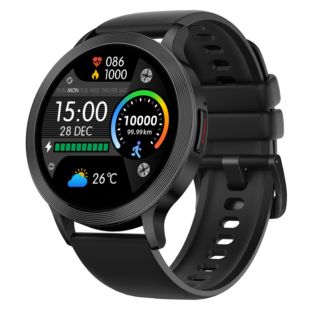 웨어러블 통화가능 스마트워치 1.39인치 한글판  블랙  3.5cm  GPS + 블루투스 S5