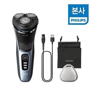 필립스 [필립스]필립스 S3000 시리즈 전기면도기 S3243/12 스톰 블루