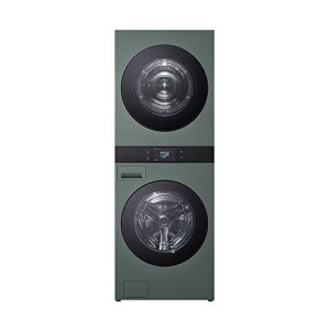 LG전자 [LG전자][1등급]LG 트롬 AI 오브제컬렉션 워시타워 세탁건조기 25/25kg (그린/그린) WA2525GGHF