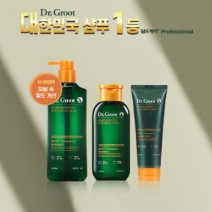 [닥터그루트] 밀도케어샴푸 400ml+샴푸200ml+트릿200 TV상품