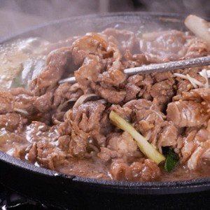 초록들 온천장 기사식당 불백 1kg + 1kg