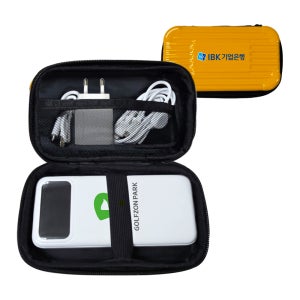 팝폰 여행용 파우치 선물 세트 25W 10000mAh 고속 LCD 보조배터리 CS56