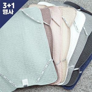 SNOOZZ 스누즈 [3+1] 피그먼트 순면 밴딩 코지 덧베개 커버