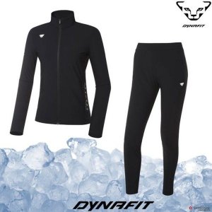다이나핏 다이나핏여성 드라이맥스 블랙 아이스핏 쿨링 냉감 트레이닝복셋트 YWM23115,YWM23315Z1