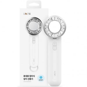 라온 휴대용 접이식 냉각 선풍기 ITB-HFAN300ICE 화이트 2000mAh C타입