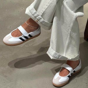 아디다스 삼바 메리제인 GS 화이트 발레코어_JR7436