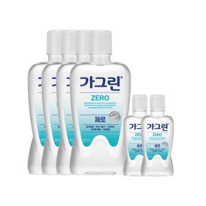 가그린 동아제약 가그린 제로 820ml 4개 + 250ml 2개