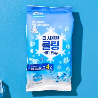 다이소 강력 쿨링 물티슈 25매입 1065512 제품 썸네일