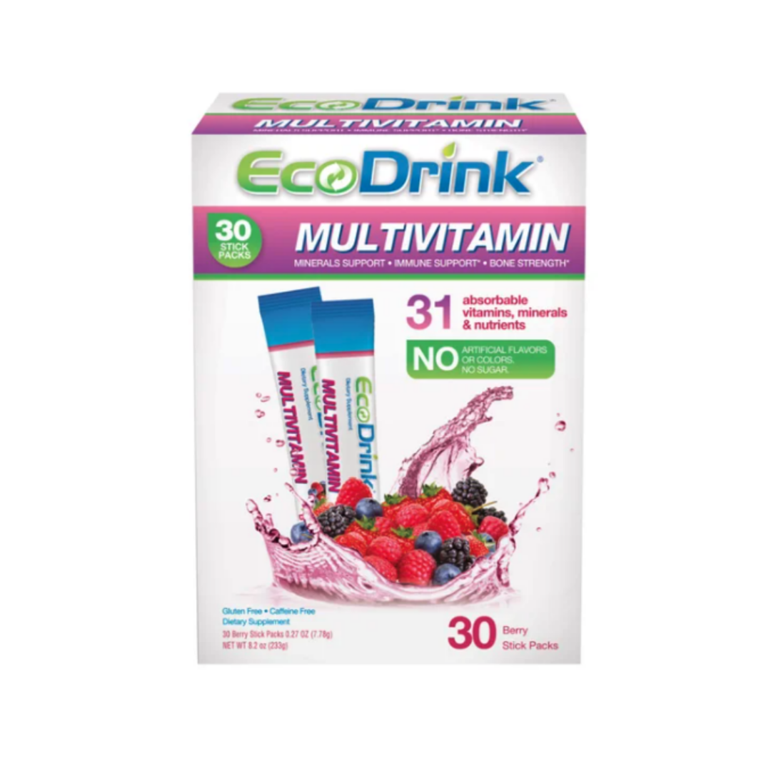 미국 코스트코 <b>에코드링크 멀티비타민 베리</b> 30 스틱팩  30개  6.6g