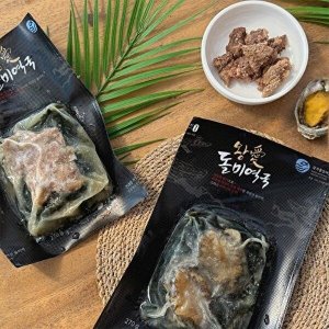 이푸른 [이푸른][이푸른] 견내량 자연산 돌미역국(소고기+전복) 270g x 각 2팩