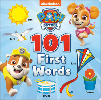 Paw Patrol 101 first words 표지