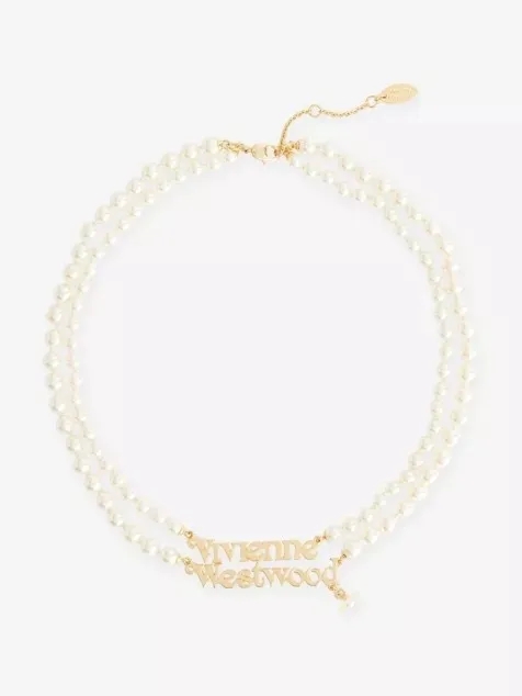 【VINTAGE HOLLYWOOD】Pixel Smile Pearl Necklace〜ネックレス ☆VINTAGE HOLLYWOOD☆ PIXEL SMILE PEARL NECKLACE VINTAGE