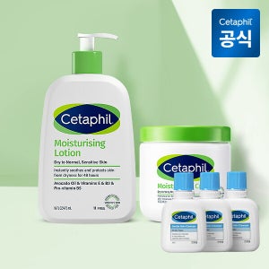 세타필 세타필 모이스춰라이징 로션 473ml+크림 453g+클렌저 29ml 3개