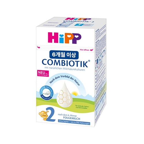 HIPP HiPP 콤비오틱 무전분 2단계 600g, 1개