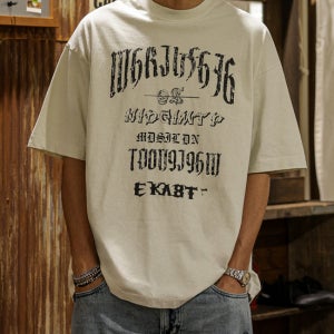 (XL-5XL)마하바드 반팔티 3268[UUS 빅사이즈 이중봉제선]