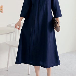 [로즈맘단독할인!한정수량]설화핀턱인견원피스