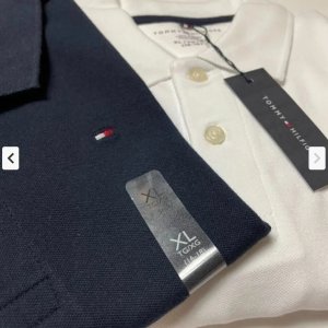 타미힐피거보이즈 폴로 티셔츠 반팔 카라넥 L XL
