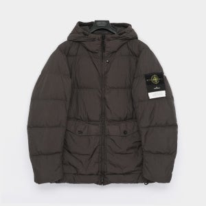 스톤아일랜드 와펜로고 가먼트다이 클링클랩스 후드 패딩 남성 자켓 K2S154100011 S0A23 V0062 E57KXX02347