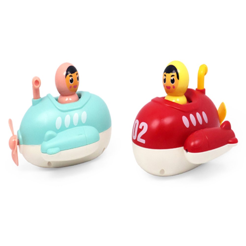 윰쓰스토어 목욕장난감 태엽 잠수함 아이물놀이장난감