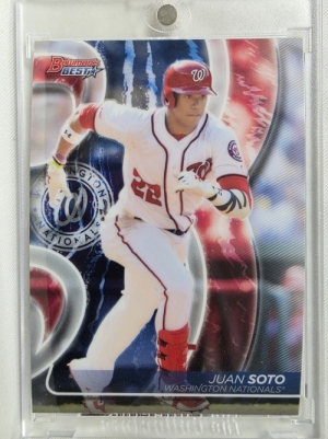 2020 BOWMAN’S BEST 후안 소토 MLB 야구 카드