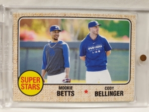 2021 Topps Throwback Thursday 무키 베츠 코디 벨린저 MLB 야구 카드