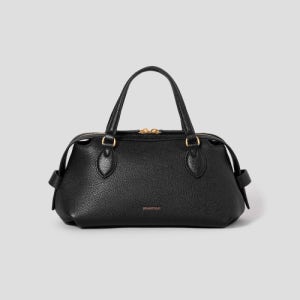 [빈폴 액세서리] 라비아 탑지퍼 스몰 토트백 - 블랙 BE51D3M065