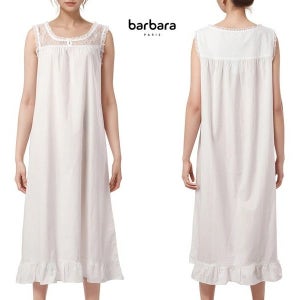 [롯데백화점] 바바라 언더웨어 오가닉 순면 레이스 나시 원피스잠옷ABR4599LLL LE1219741557
