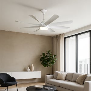 LED 플로엘 대형 실링팬 조명 152cm(60인치)