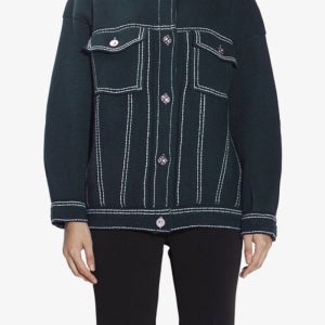 배리 오버사이즈 캐시미어 코튼 데님 자켓 C85224 393 961 139105057