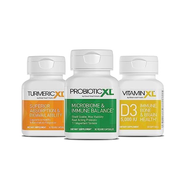 TrioXL - 3 Powerful Supplements That Promote a <b>Strong</b> Immune System Includes TumericXL VitaminXL D